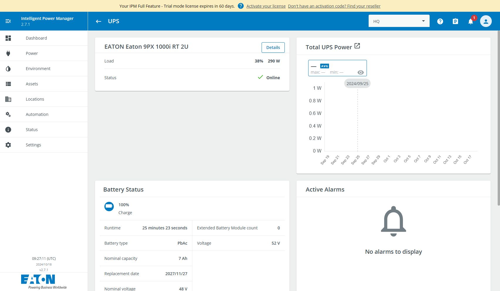 Eaton - 9PX 1000i RT 2U