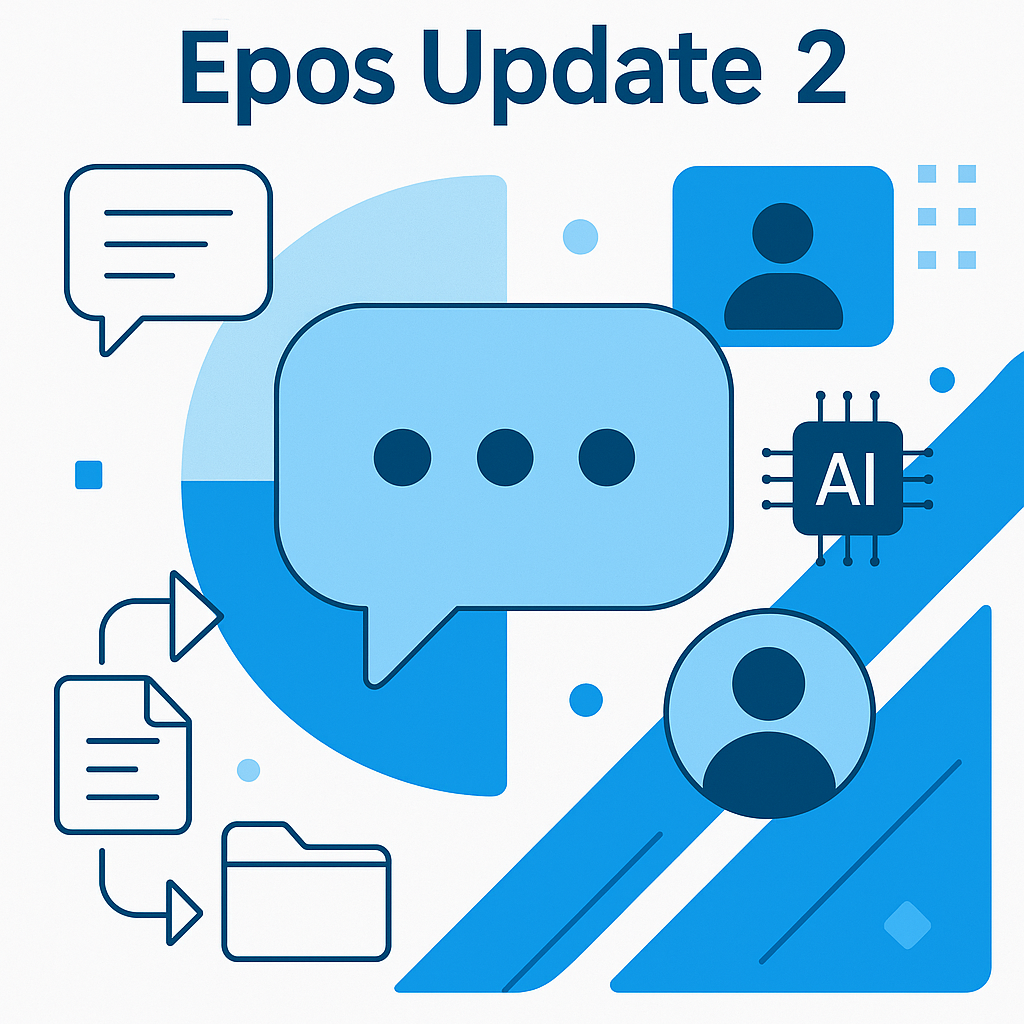 Nowości w IceWarp Epos Update 2! Interaktywne konferencje, zaawansowane AI, lepsze zarządzanie plikami i współpraca zespołowa